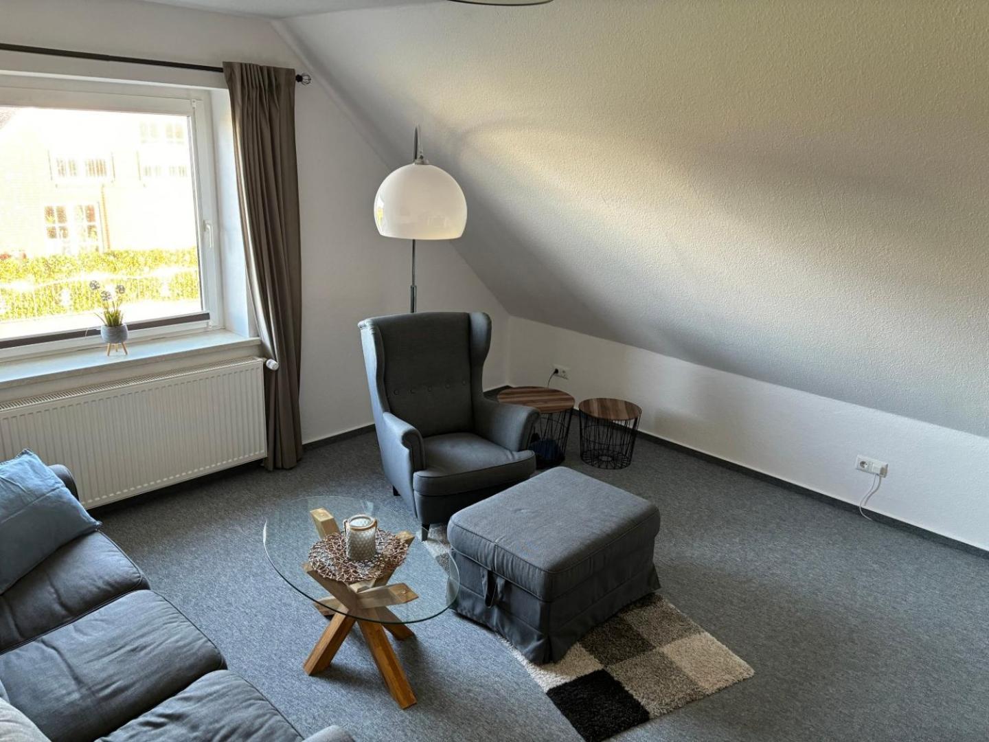Wohnung "Strandturm" In Wremen Am Deich Exterior foto