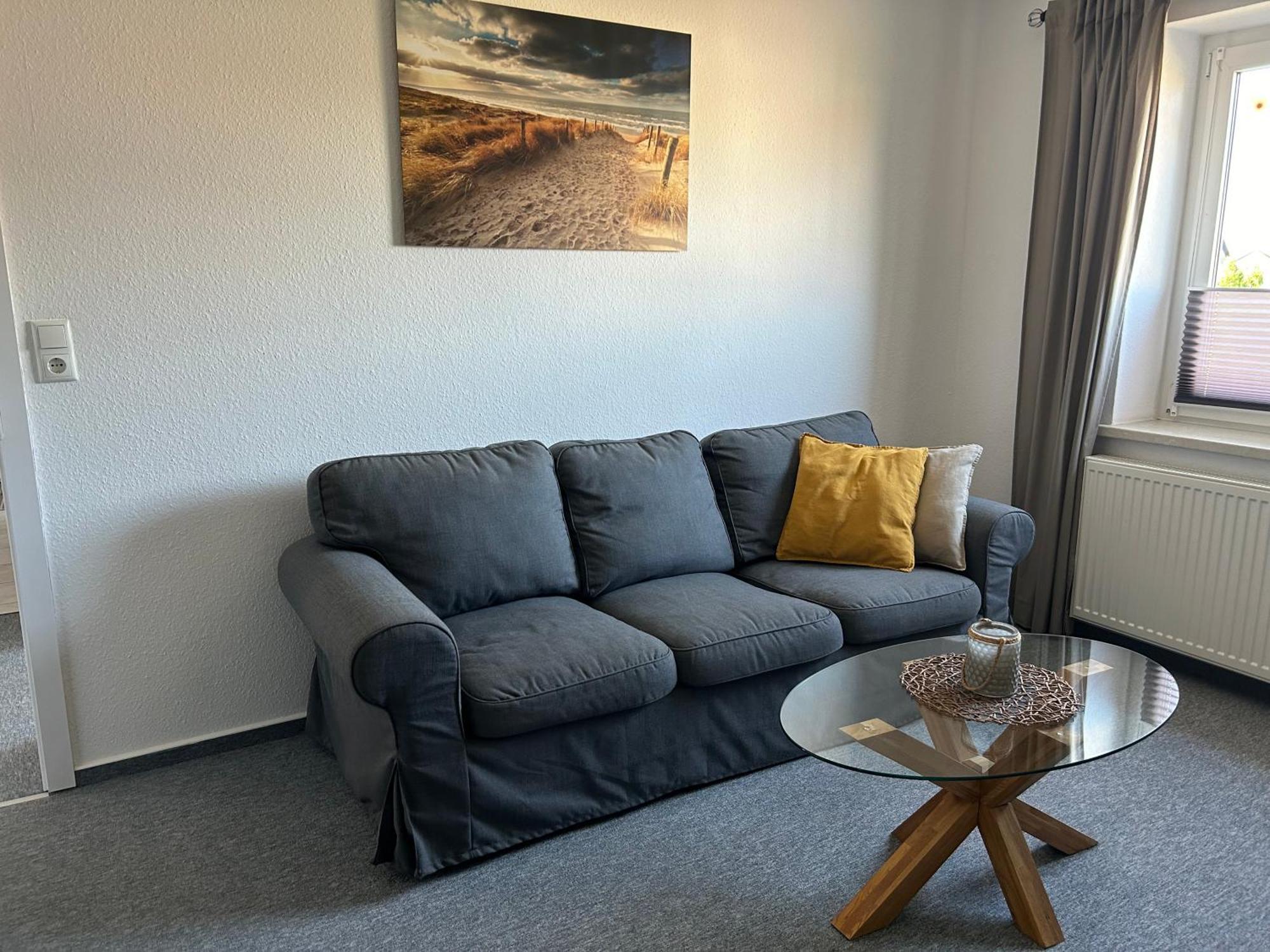Wohnung "Strandturm" In Wremen Am Deich Exterior foto